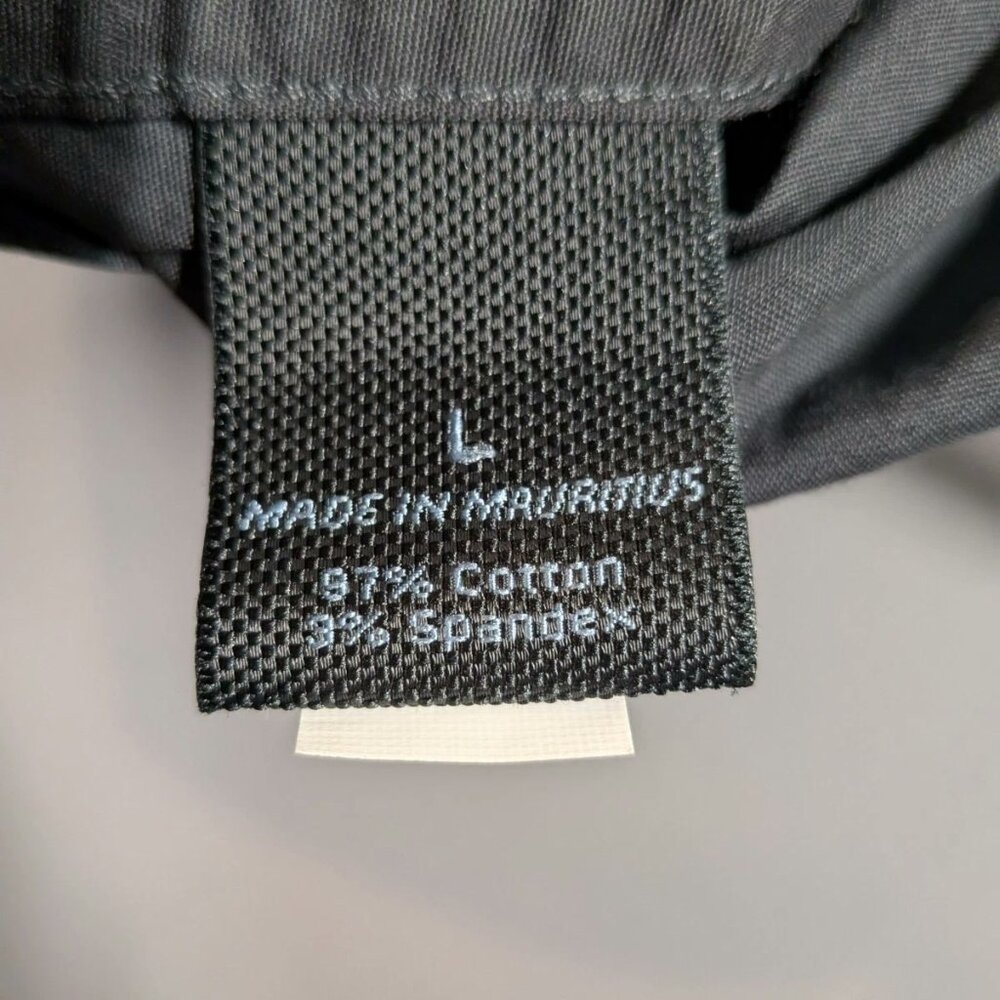 Marc Anthony Charcoal Extra Slim Fit Men's Dress Shirt Size Large - Picture 3 of 6